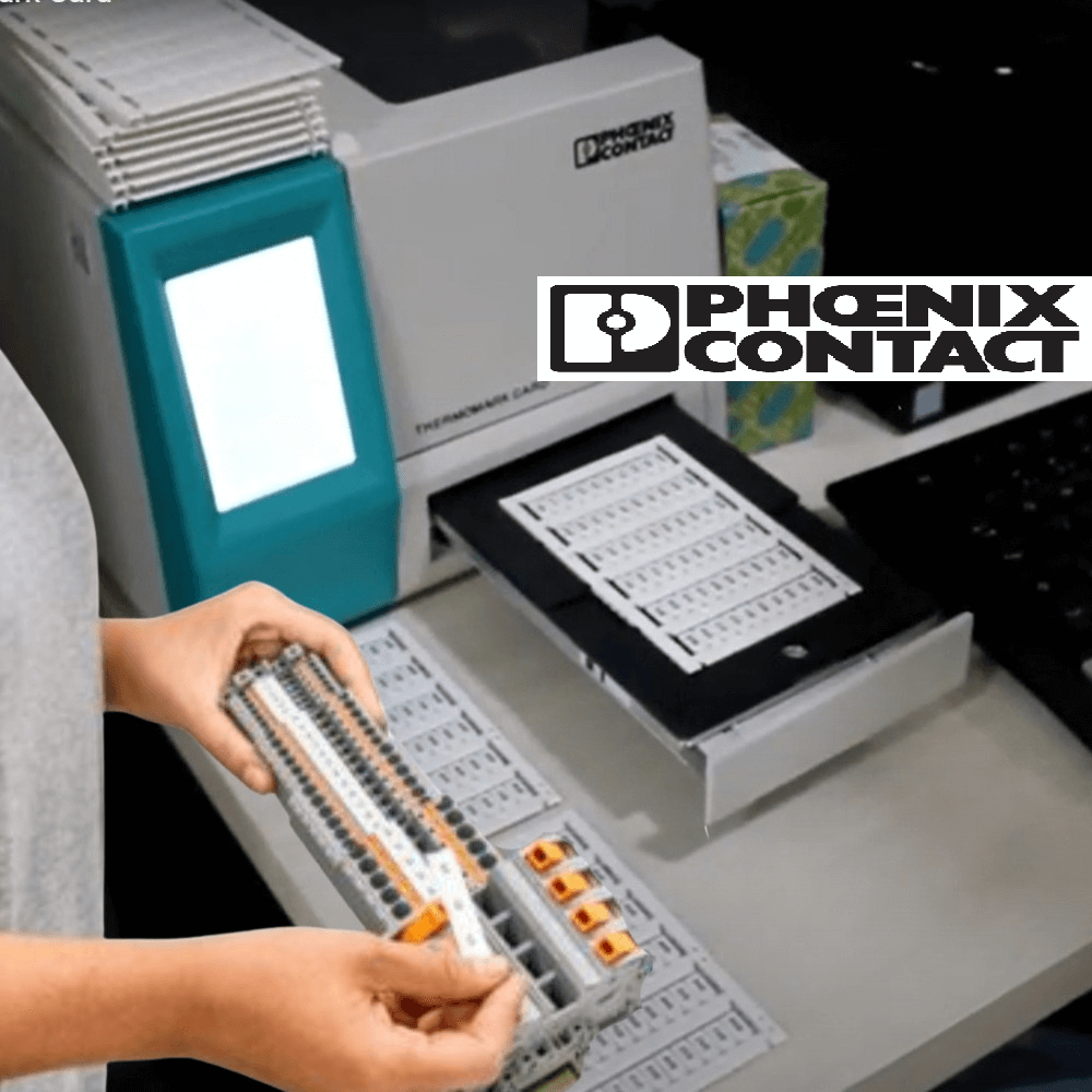 Identificação de bornes Phoenix Contact