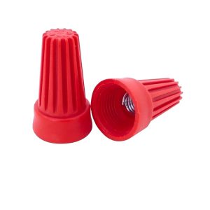 Conector de Torção Nylon 2x6,0mm² Vermelho c/ 50 und.