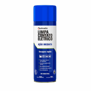 Limpa Contato Elétrico de Ação Imediata Aerossol 300 ml - Quimatic